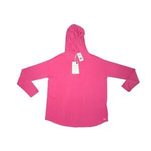 NWT Swing Control Bamboo Hoodie Top Pink S Small